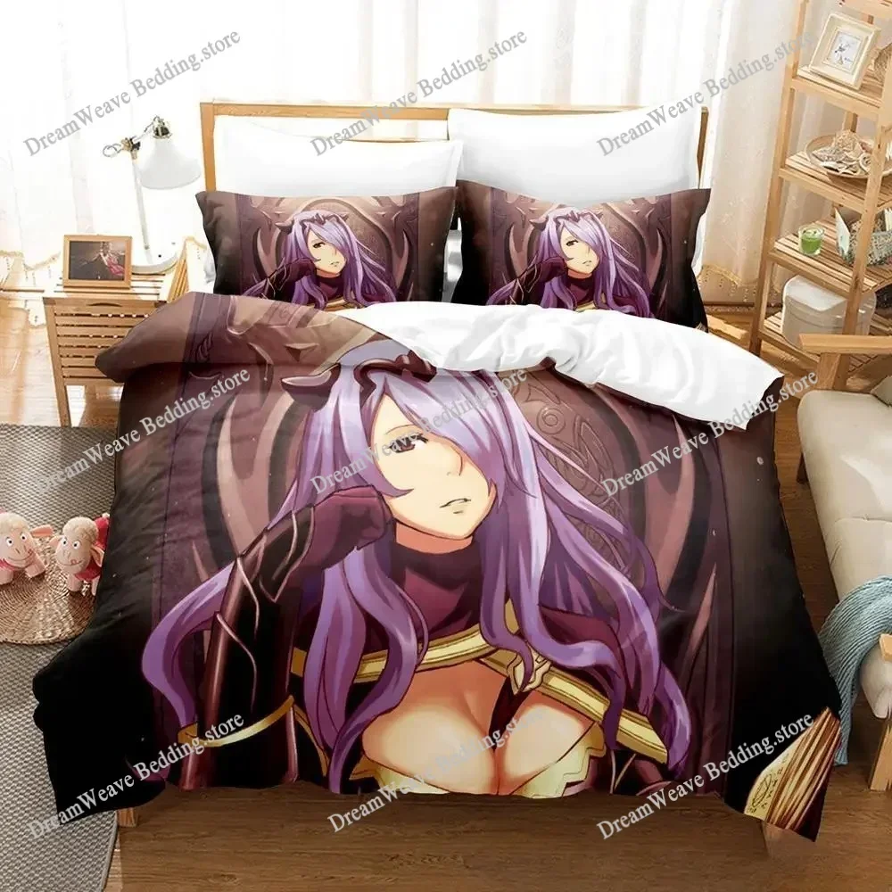 Game Fire Emblem Engage Bedding Set Duvet Cover Comforter Bed Set Quilt Cover Pillowcase King Queen Twin Size Boys Girls Adult51