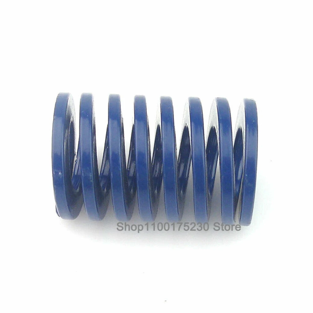1Pcs Blue Compression Spring Die Mold Springs Light Load Spiral Stamping Compression Mould Die Spring Outer Diameter 8mm-50mm