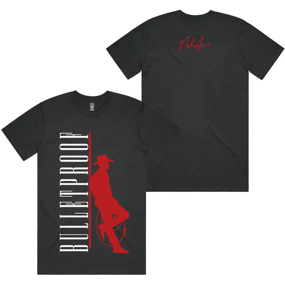 

NATE SMITH Пуленепробиваемая ковбойская футболка, хлопковая свободная мужская футболка с короткими рукавами, уличная одежда унисекс, хип-хоп, мужские и женские футболки, топы с принтом