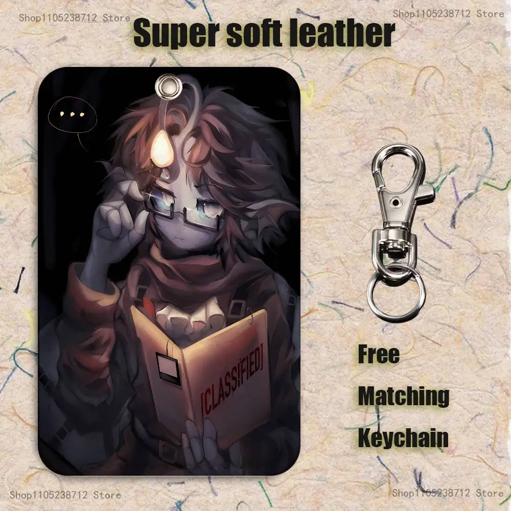 P-Pressure S-Sebastian Troost Cartoon Kaart Sleutelhanger Anime Mode Hanger Tas ID Deur Kaart Case Bus kaart Leuke Volwassen