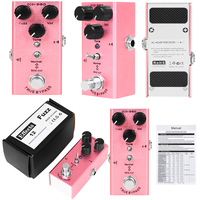 FUZZ Vintage Fuzz Guitar Effect Pedal Zinc Alloy Shell True Bypass Guitar Pedal for Guitar Accessories String Instrument Parts