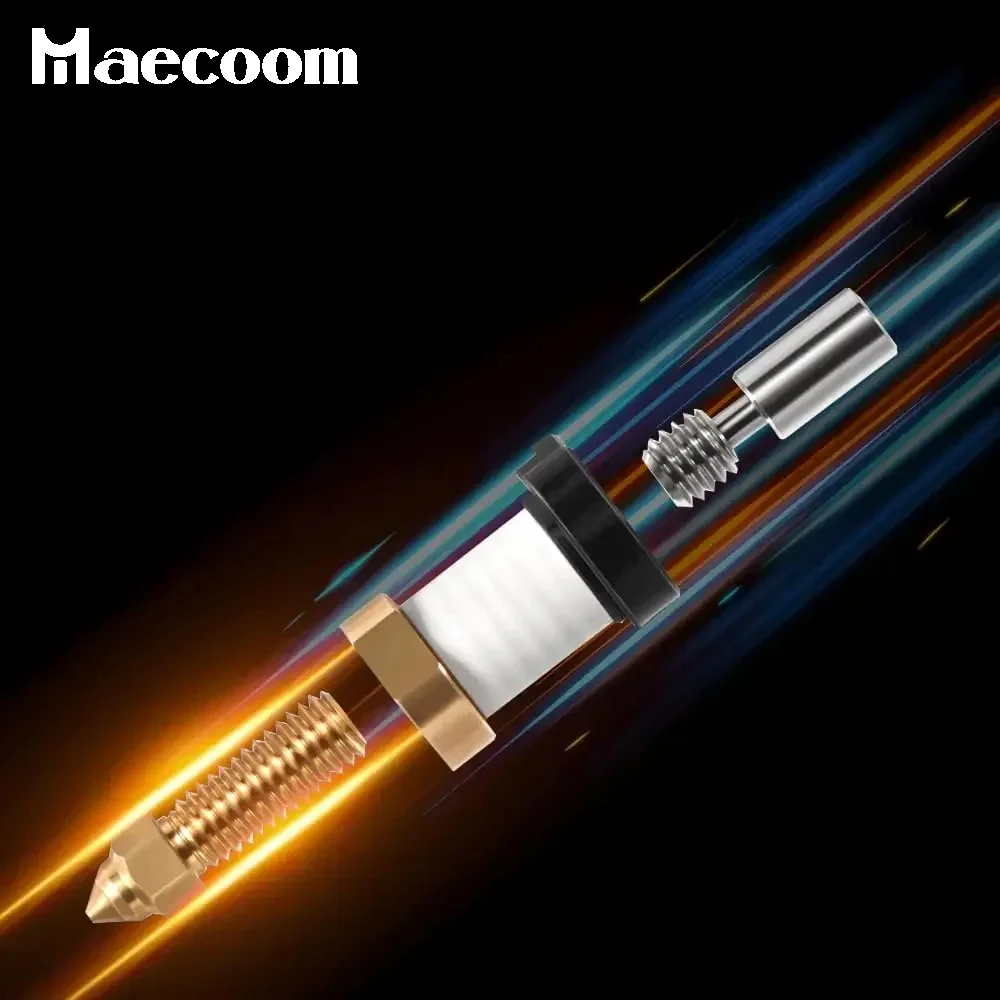 For Creality K1/ K1 Max Hotend Ceramic Heating Tube 24V60W 300°C Thermeistor sensor High Thermal Conductivity for K1 MAX K1