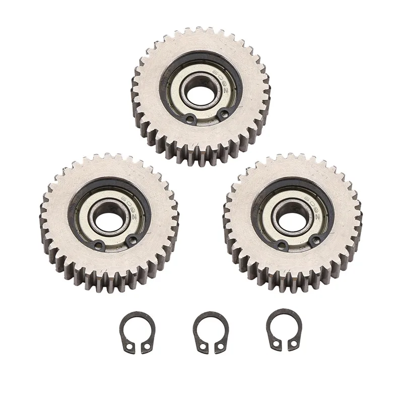 

3 шт., планетарная шестерня для электрического велосипеда 608Z, 36 зубьев, стальная моторная шестерня, детали для электронного велосипеда для двигателей Bafang 38 мм