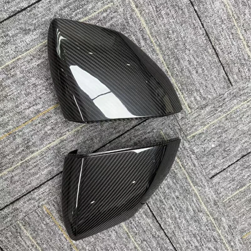 Lightweight Dry Carbon Fiber Rearview Mirrors Anti Scratch Fit Revulteo 2025