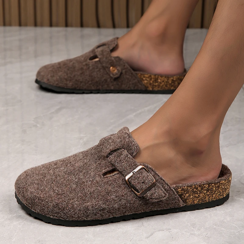 

New Arrival Spring Fashion Light Shoes Mens Casual Round Toe Slippers Mixed Color Non Slip Sneakers Home Classic Outdoor Sandals