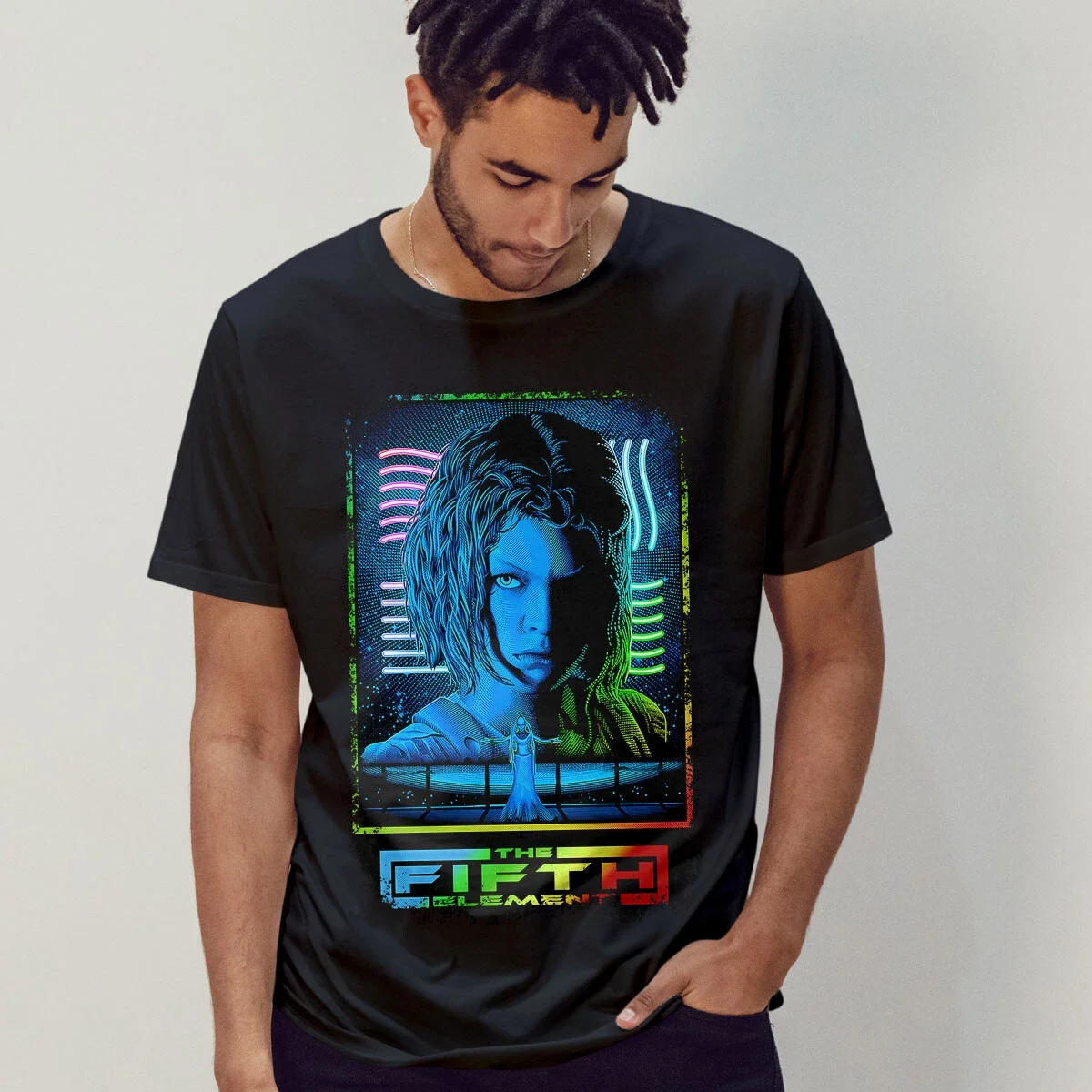 The Fifth Element (1997) Movie Poster Inspired T-Shirt Retro Tee Unisex Gift