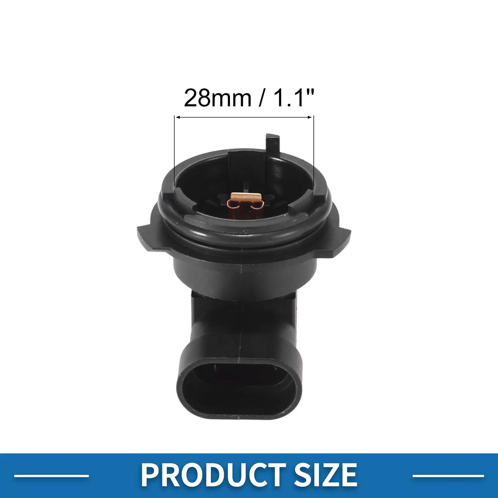 Headlight Socket H7 Lamp Bulb Holder Plastic Metal Repair 1226084 9118046 for Opel Astra G Vehicle Front