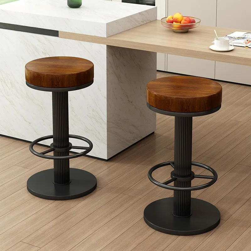 

Minimalist Unique Bar Stools Industrial Counter Kitchen Outdoor Bar Chairs Waiting Adults Sillas De Bar Interior Decorations