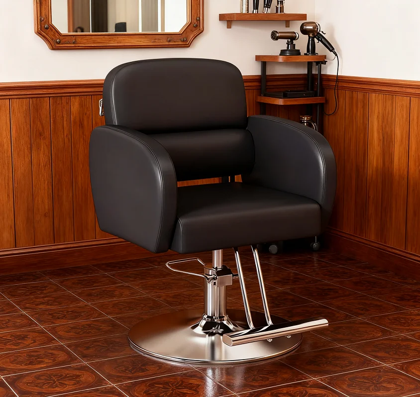 #The latest modern fashion professional adjustable design beauty salon chair, European Union ce certification