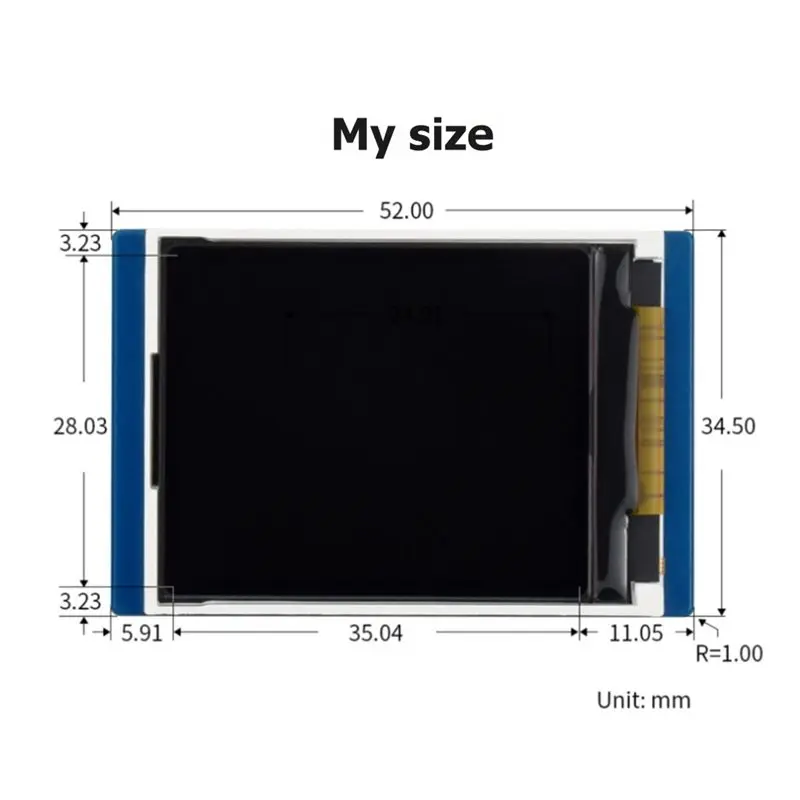 ABSQ-لراسبيري بي بيكو 1.8 بوصة بيكو وحدة عرض إل سي دي 160X128 TFT شاشة 65K RGB اللون SPI واجهة ST7735S سائق