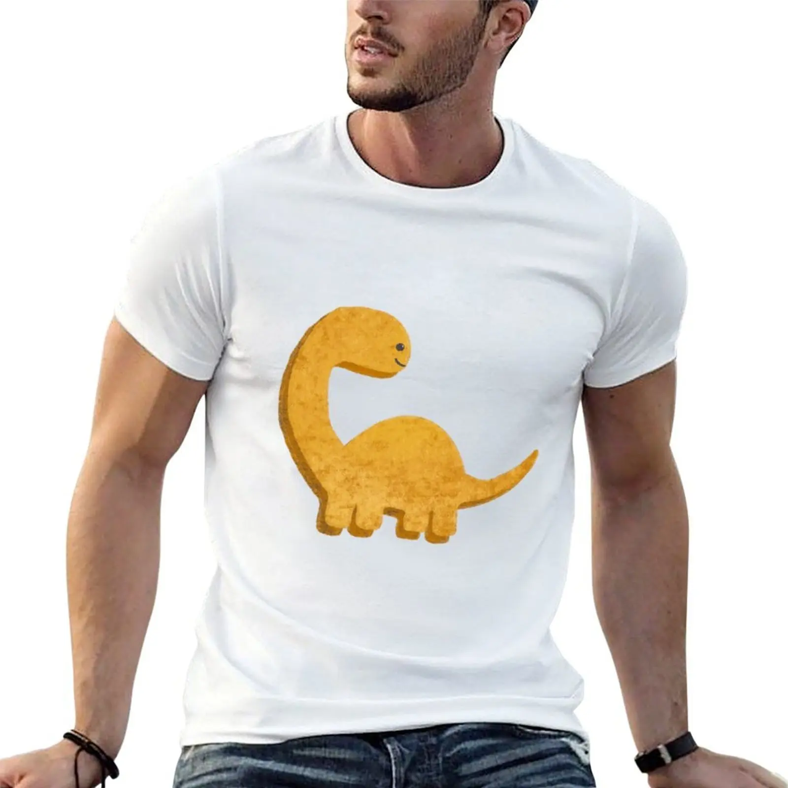

Diplodocus Dino Nuggie T-Shirt t shirts for man cotton t shirt men 100% cotton luxury brand t shirts for man pack white T-shirt