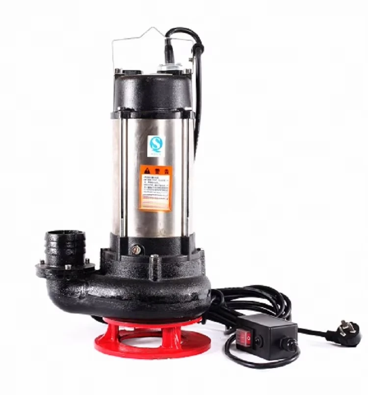 シリーズ高揚程電動船舶用鋳鉄製水中汚水切断ポンプ河川砂吸込ポンプ