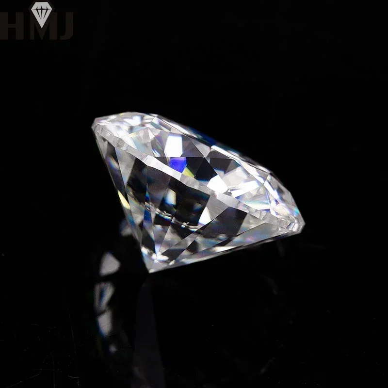 Real Moissanite Stone Wholesale White Round Cut D Color VVS1  Lab Grown Diamond With GRA Certificate 0.1-13ct