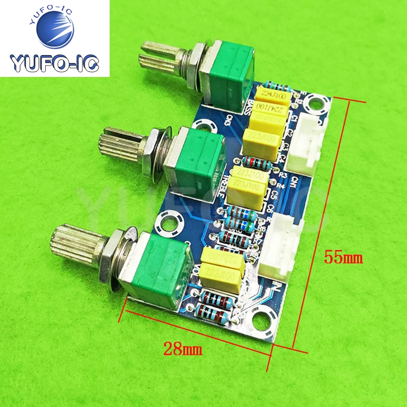 1PCS XH-M802 Passive Tuning Board Front Panel Front Panel High And Low Tuning Board High HiFi Fever Grade Finished Product
