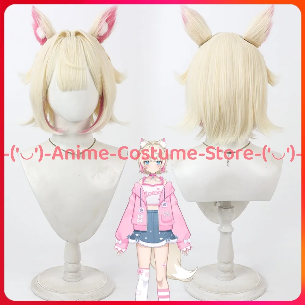 

Hololive VTuber Mococoa Abyssgard Косплей Парик Аниме Игровой Персонаж Хэллоуин Карнавальные Вечерние Парики Термостойкие Синтетические Волосы