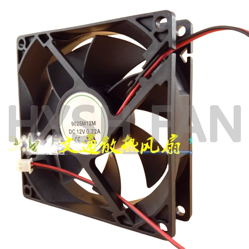 New 9025M12M DC12V0.22A9cm Exhaust Power Amplifier Frequency Conversion Cooling Fan