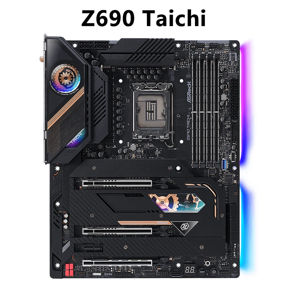 เมนบอร์ด ASROCK Z690 Taichi DD - X870E Atx Motherboard บทวิจารณ์และราคา