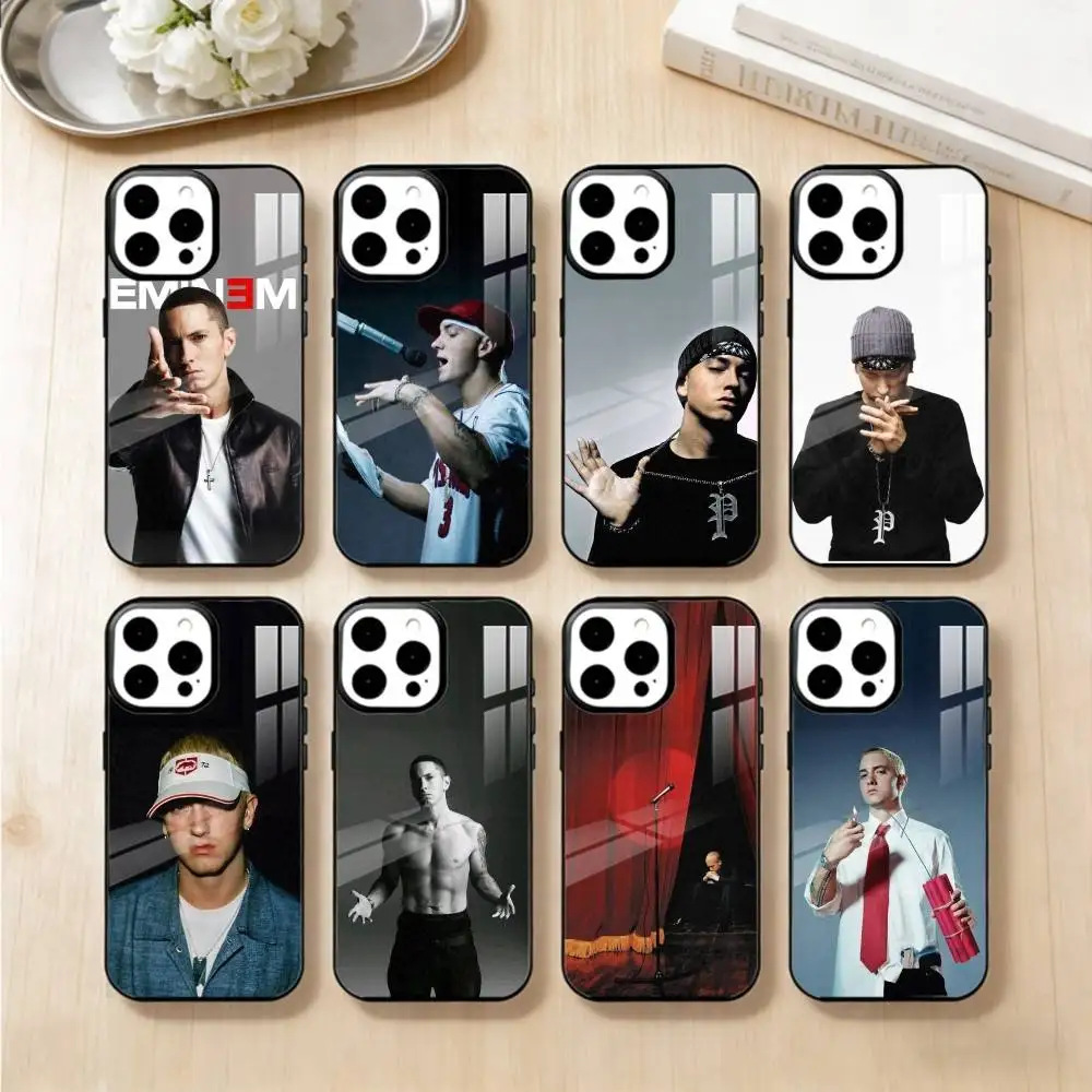 

Rapper E-Eminem Album Phone Case For iPhone 14,16,15,13,17,12,Plus,Pro,Max Magnetic For Magsafe Frosted Cover