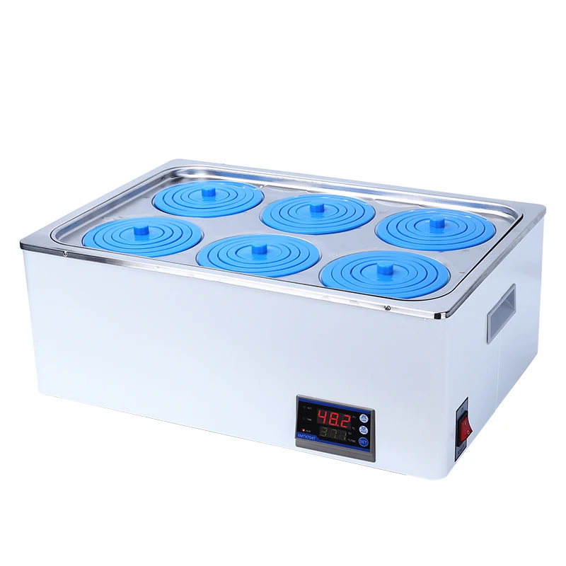 

Laboratory Thermostat Water Bath Heater High Quality 6 Holes Oil Waterbath Stainless Steel 304 Pot