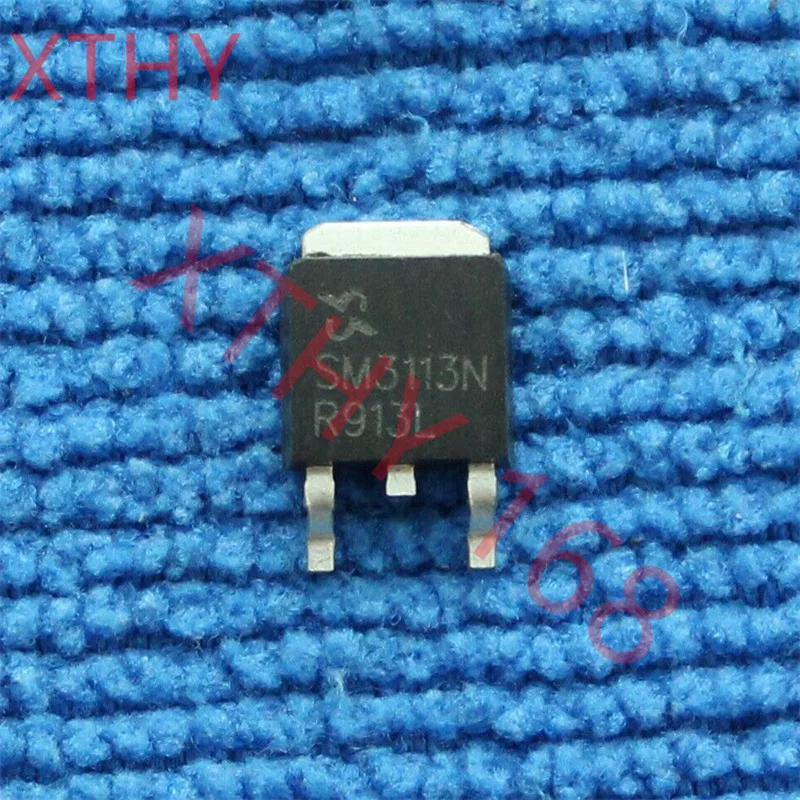 NWE SM3113N TO-252 30V 80A SMD 트랜지스터, 오리지널, 10 개/몫, 신제품