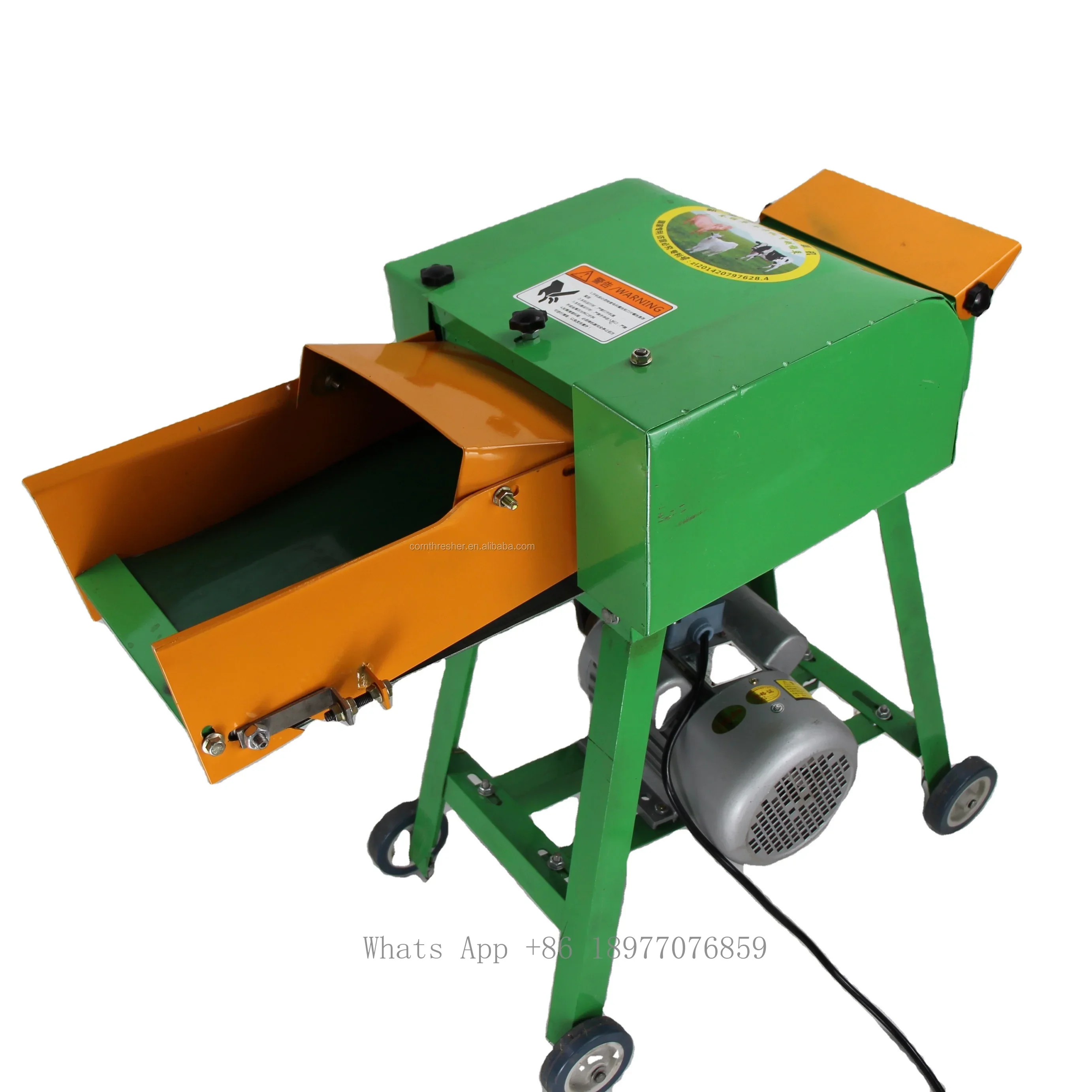 Cutting Machine Animal Feed Grass Silage Paddy Mini Chaff Cutter Machine