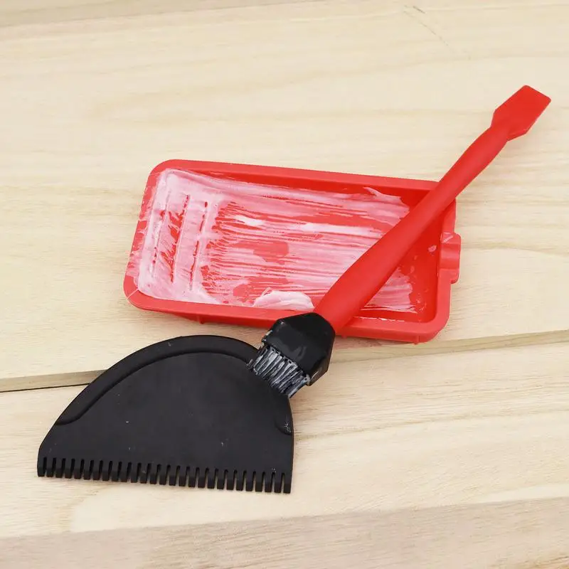 Silicone Brushes Woodworking Glue Spreader Applicator Sets New Silicone Glue Kit Woodworking Glue Applicator DIY Crafts Kit