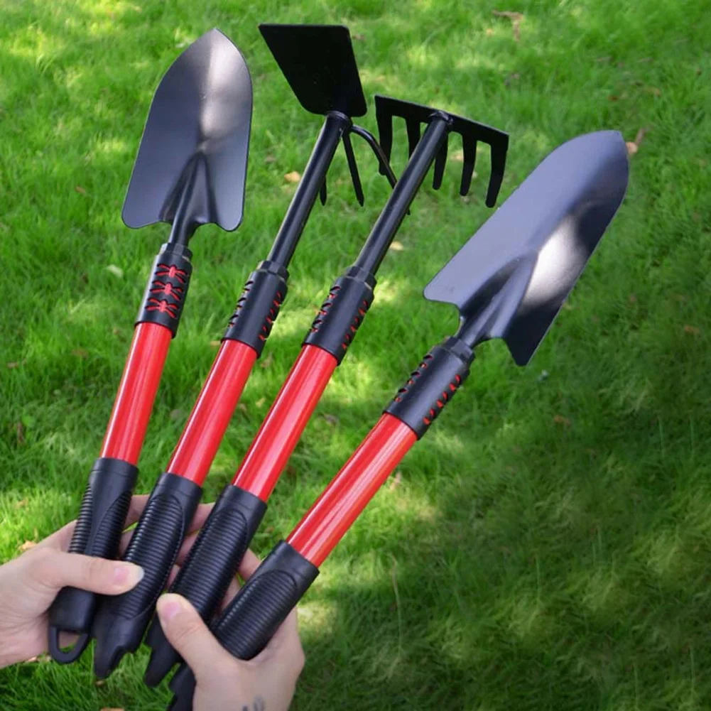 

Сверхмощный набор садовых инструментов из нержавеющей стали с ручкой, садовая мотыга, грабли, набор садовых инструментов, садовые аксессуары