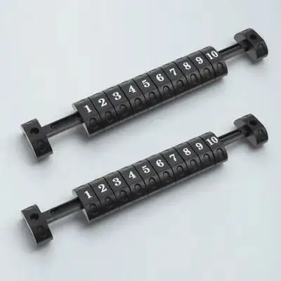 축구 기계용 2개입 점수 표시기 신뢰할 수 있는 플라스틱 점수 기록기 바 마모된 카운터 교체 부드러운 작동