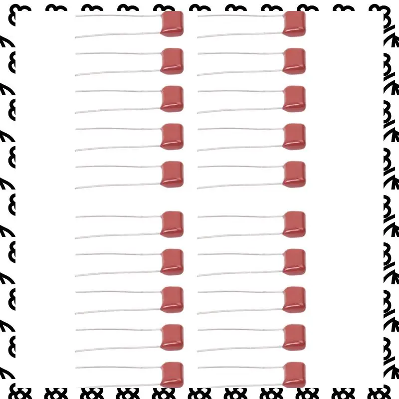 A07I 250V 0.1Uf 10% Metallized Polyester Film Capacitors 20 Pcs