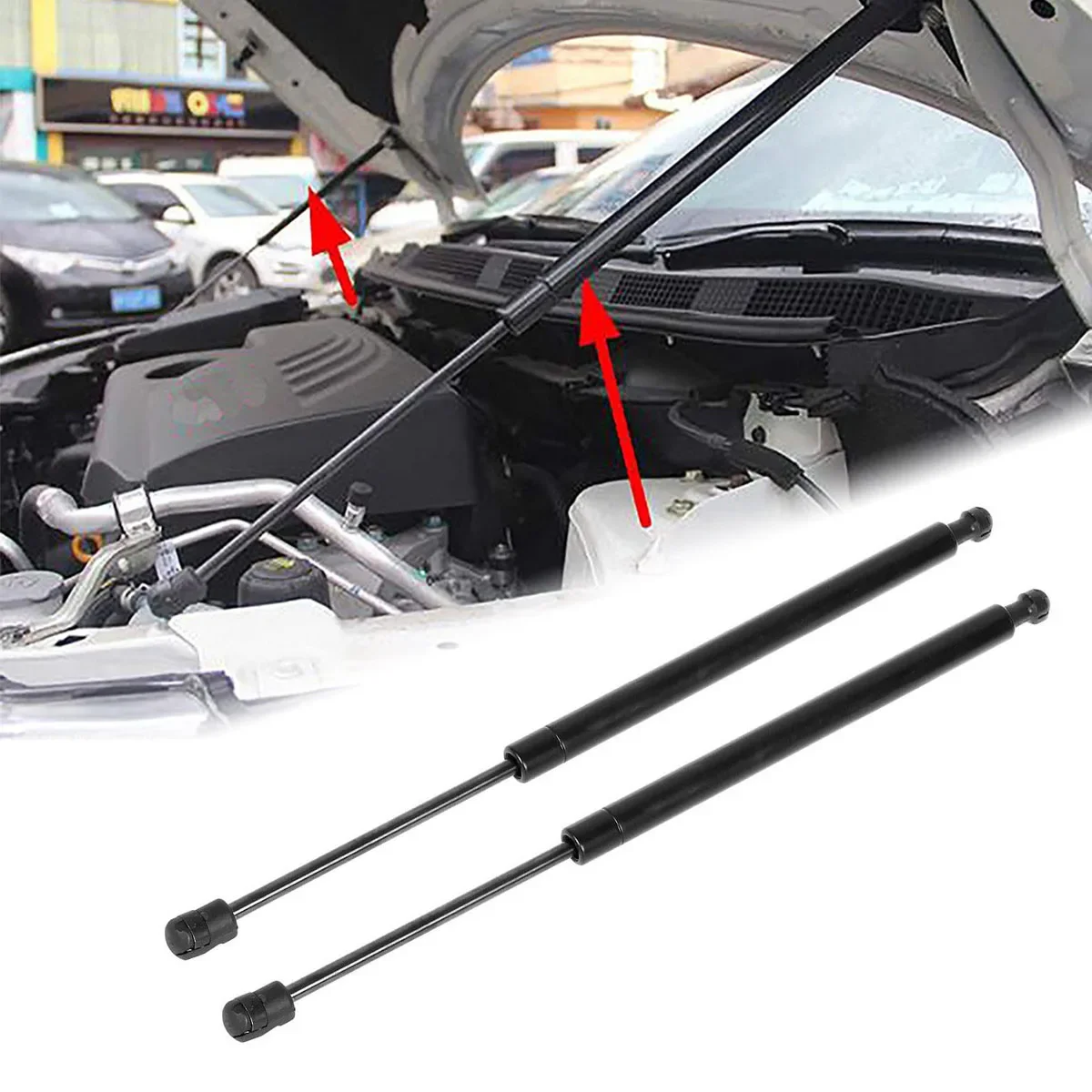 

For Lexus GS300 GS350 GS430 GS460 2005-2012 Front Engine Hood Lift Support Shock Gas Strut Arm Rod Replacement Car Accessories