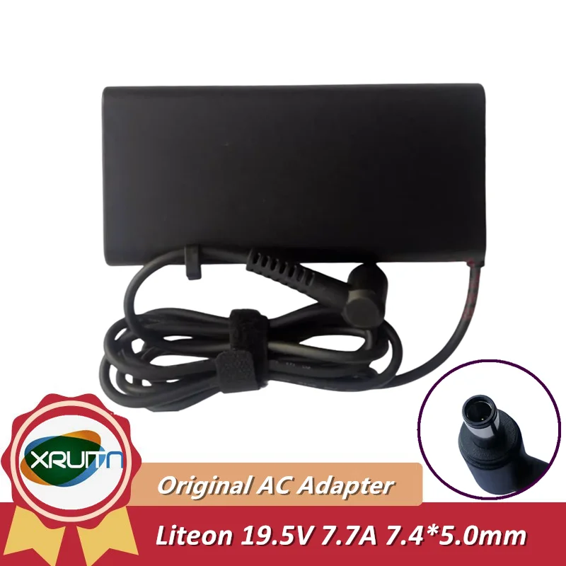 Genuine OEM LITEON 150.0W 19.5V 7.7A PA-1151-08 AC Adapter Laptop Charger For MSI GP73 Leopard-014 Gaming Notebook 7.4mm*5.0mm