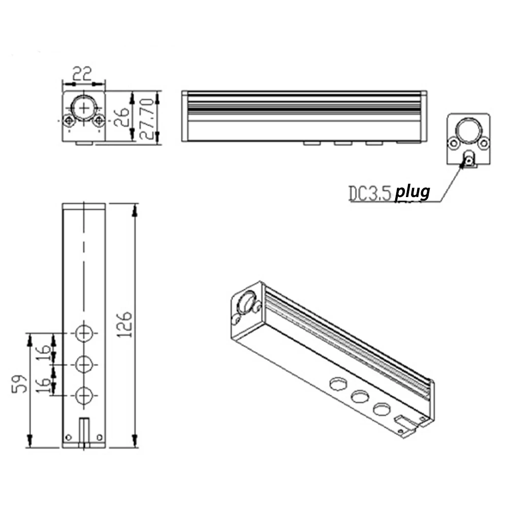 إضاءة ليزر عالية السطوع لأداء المرحلة ، رأس مزدوج ، دي جي ، بار ، سيف ليزر ، عيد الهالوين ، عيد الميلاد ، الغلاف الجوي ، 3 ألوان #6