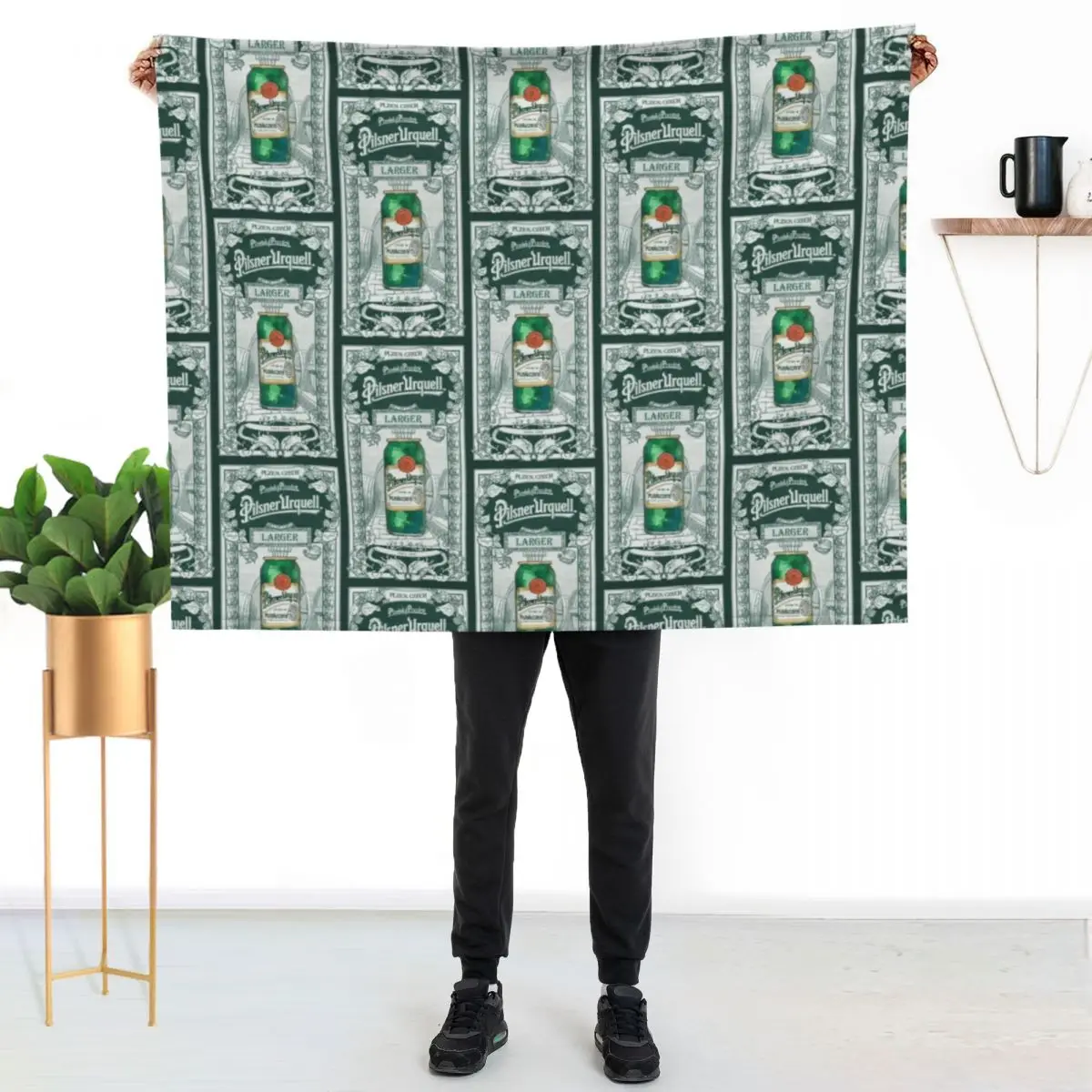 

Pilsner urquell beerr pilsen Throw Blanket Soft Bedroom Blanket for Night Sleeping