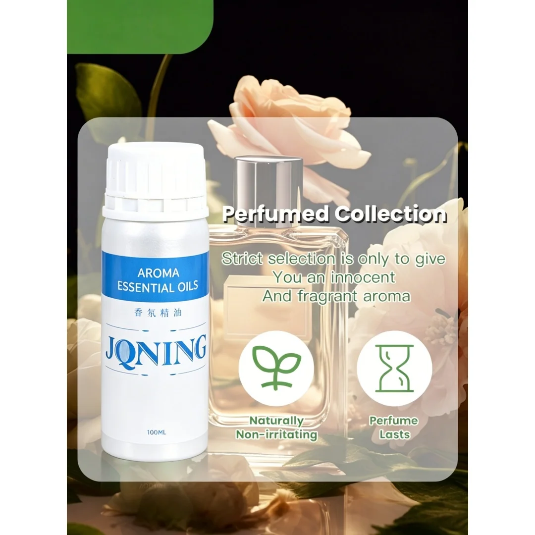 JQNING 100ML Natural Plant Aroma Essential Oil Lasting Fragrance For Home Hotel Car Diffuser Humidifier Air Freshener - view 6