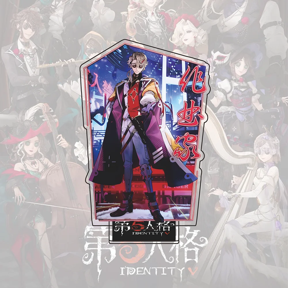 Identity V Acrylic Stand Coordinator Mechanic Prospector Joker Standee Desk Decor Anime Figure Birthday Gift For Fans Keychain view 6