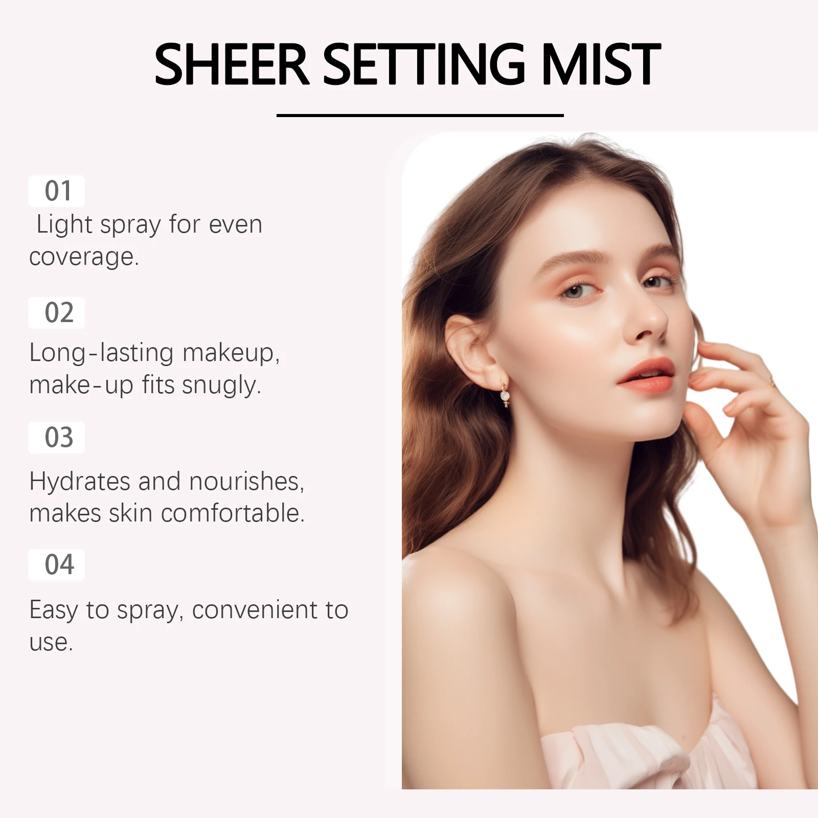 메이크업 세팅 스프레이 SPF 50+ 자외선 차단 워터 - Face Moisturizer Spf 리뷰 및 가격