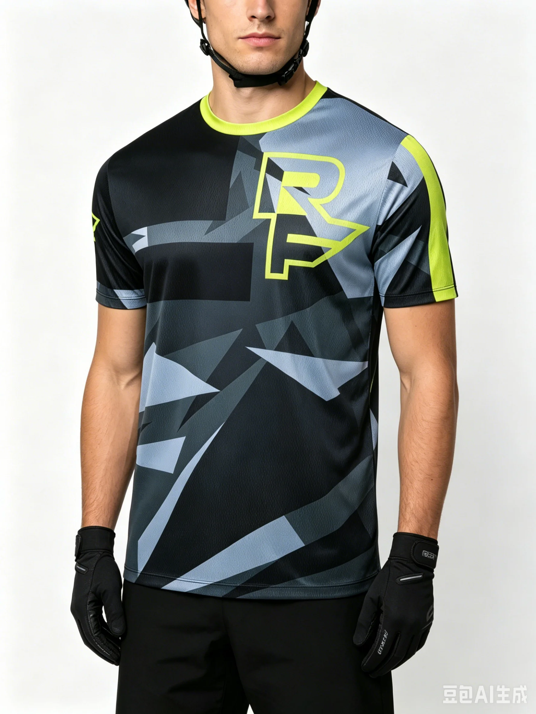 Breathable Mountain Enduro MTB Motocross Off Road Bike Jersey Men Cycling Top Quick Dry Sports Athletic Fitness Wear Top