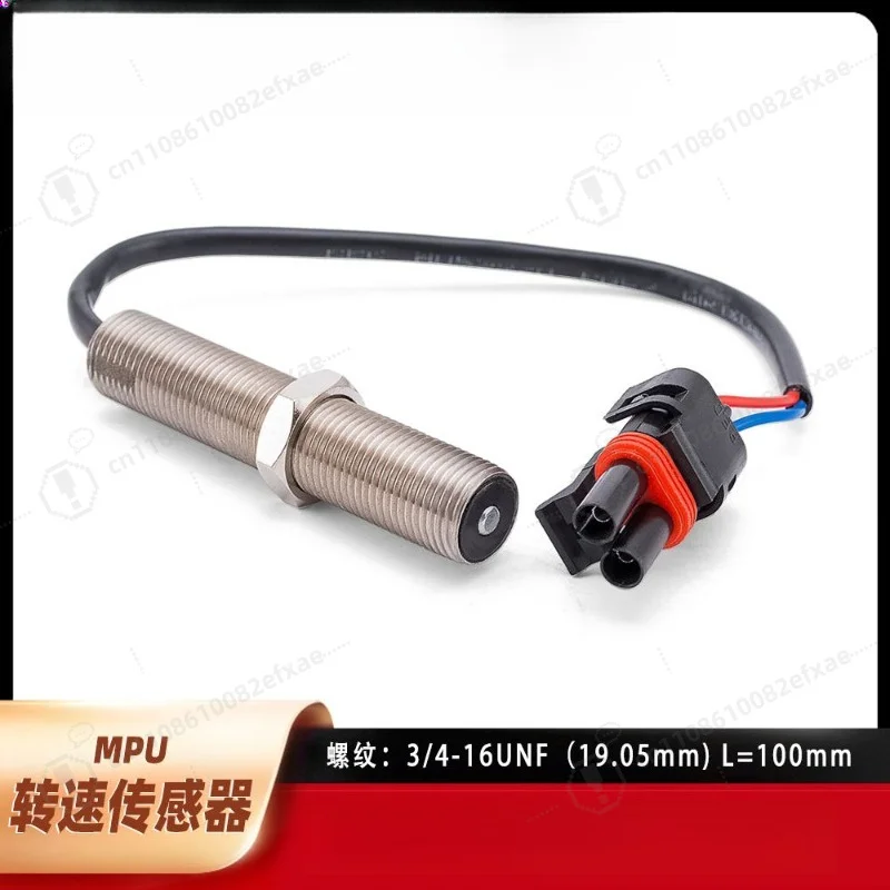 Diesel Engine Speed Sensor 3655944 Magnetic Pickup Sensor Probe for Generator Genset RPM Measurement Replacement Part
