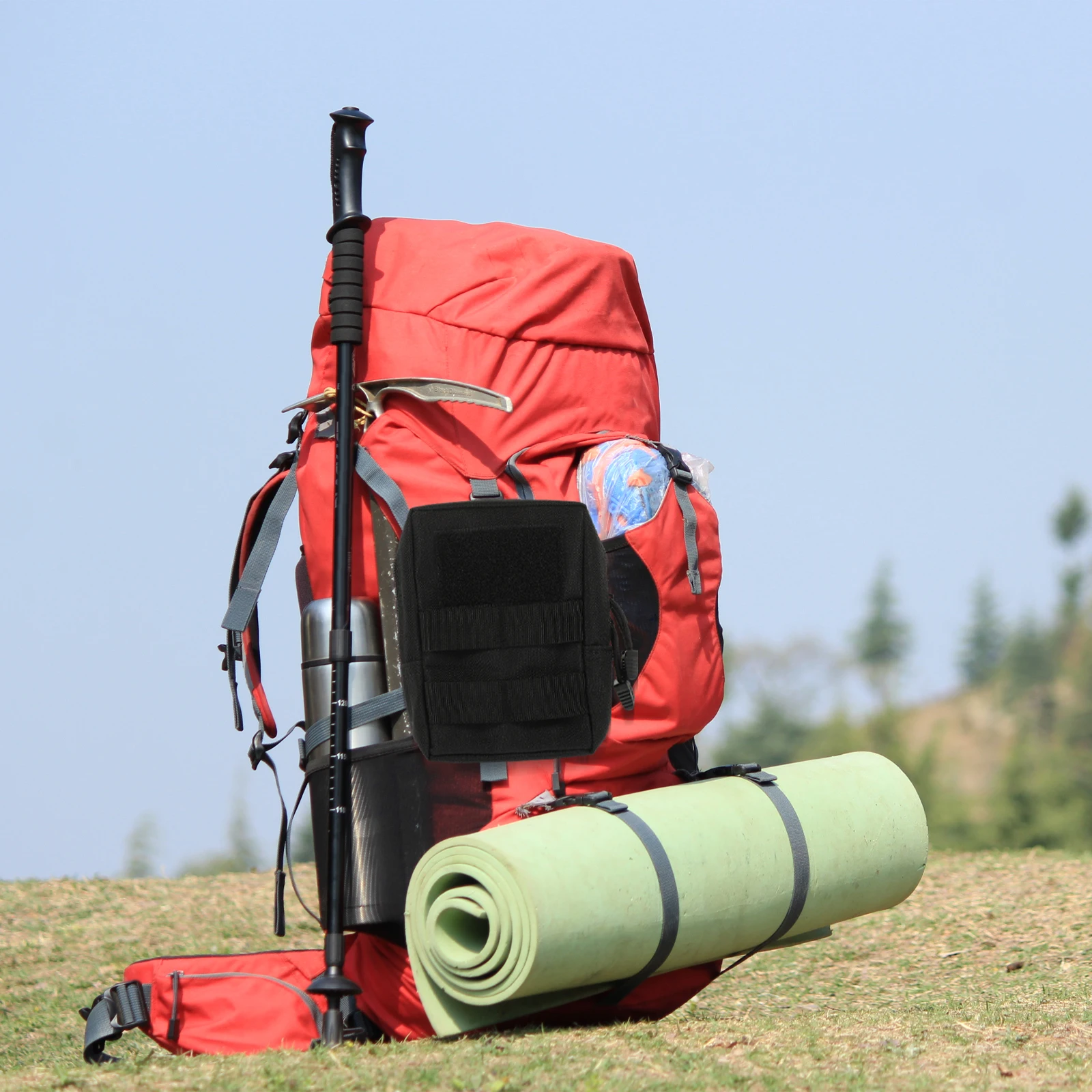 

Waterproof Outdoor Tool Kit Small Mobile Phone Pouch Bag Maintenance Backpack Man