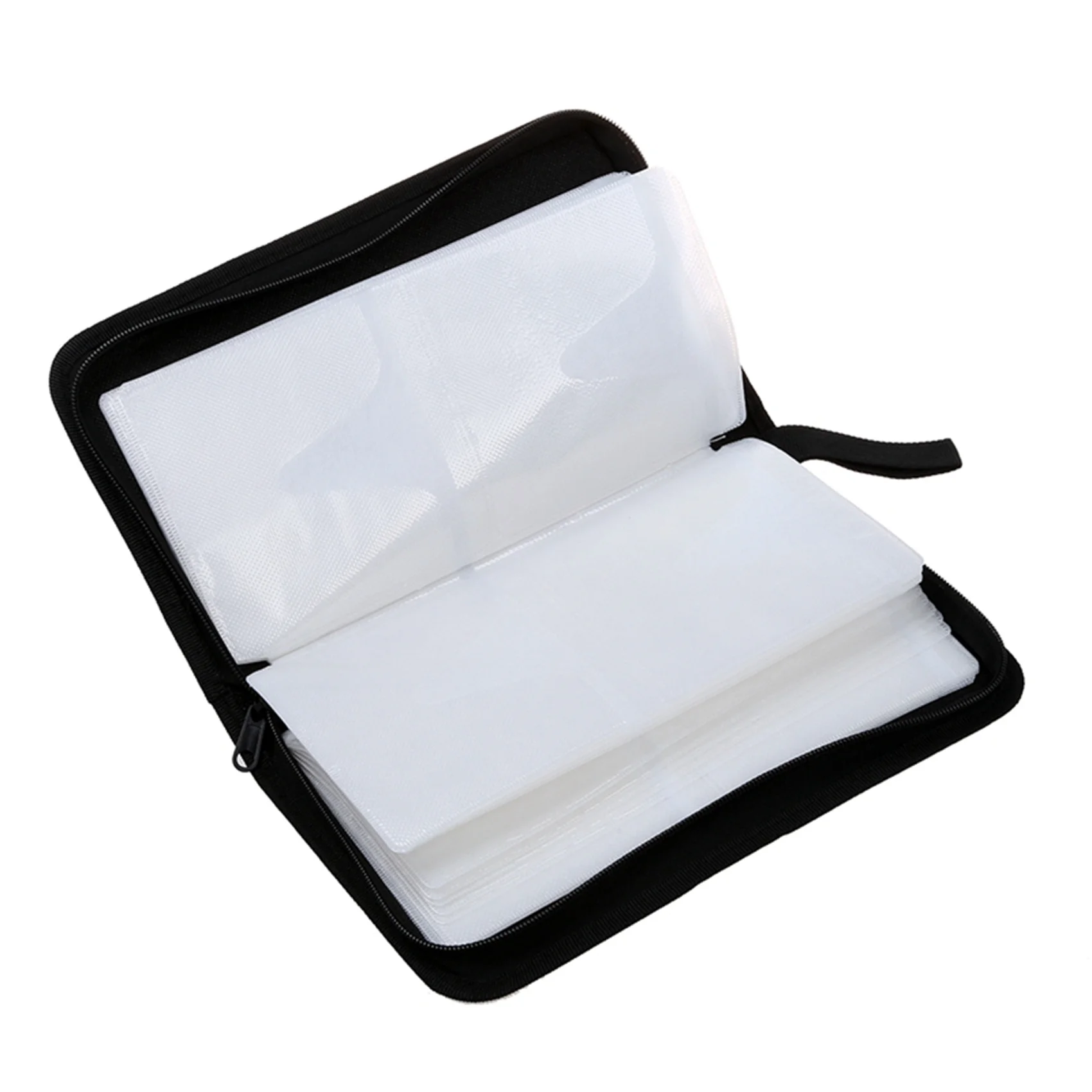 

Daily Sale 3X 80 VCD DVD CD Faux Leather Case Storage Holder Organizer Black