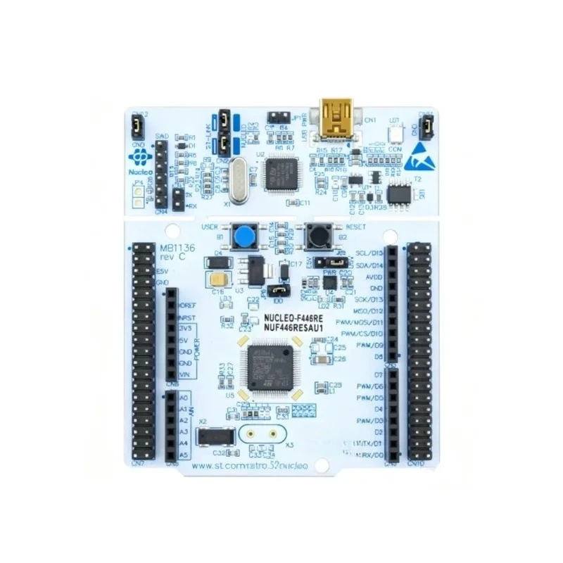 NUCLEO‑F446RE Nucleo‑64 Development Board, STM32F446RET6 32‑Bit MCU Embedded Development Module