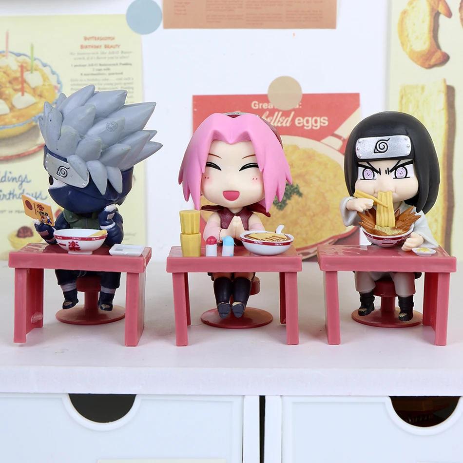2026 Naruto Shippuden Ramen Theme 6PCS Blind Box Figures Anime