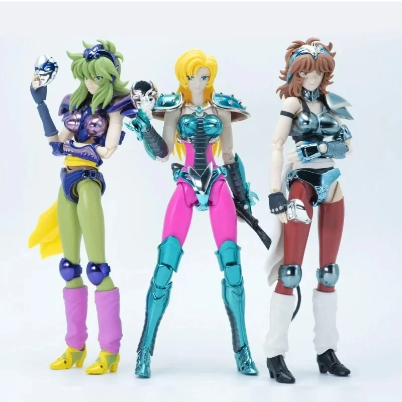GoodTony/GT Saint Seiya Myth Cloth EX Pandora Chameleon June Athena Eagle Marin Ophiuchus Shaina Knights of Zodiac Action Figure