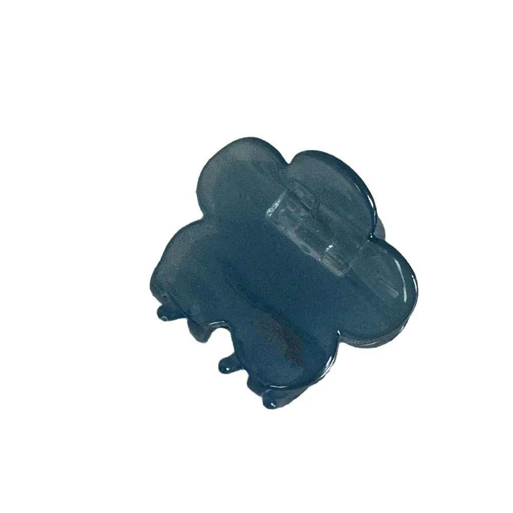 مخالب شعر صغيرة بزهور للنساء ، مشابك جانبية للفتيات ، نسخة رائعة صغيرة ، ملصق ذهبي ، لون حلوى الأسيتات ، إكسسوارات لطيفة ، صوفي