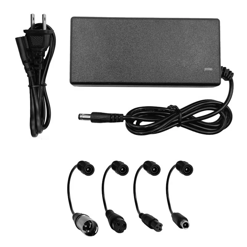 ABVE-Power Adapter AC 100-240V For Electric Scooters DC 42V 2A US Plug For 24-36V Lithium Battery