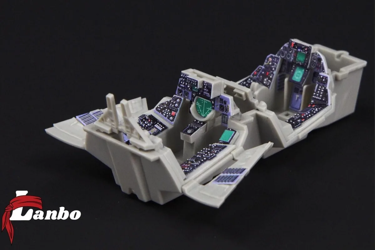 Lanbo Models 48103 3D Colorful Cockpit F-14A TOMCAT FOR TAMIYA 1/48