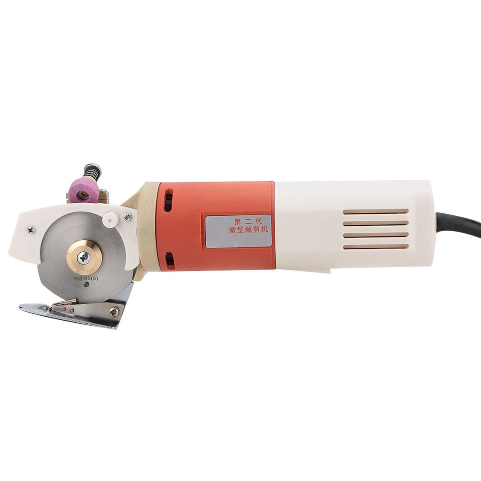 

Electric Cloth Cutter Fabric Round Cutter Handheld Portable 65mm Rotary Blade Electric Round Cloth Cutter Fabric Cutting Machine
