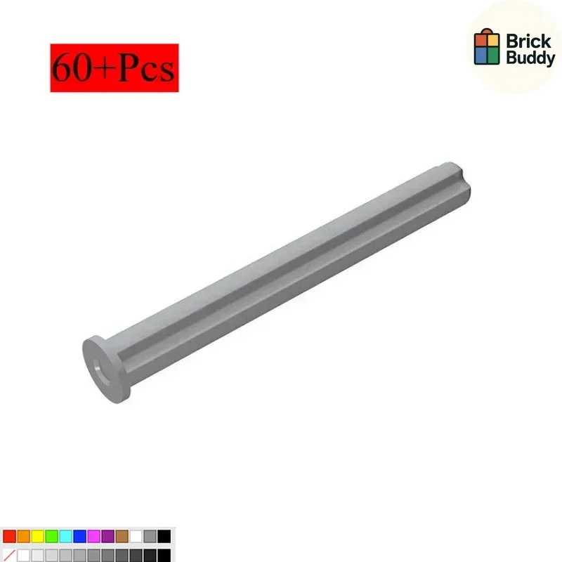 [60+ Pieces] with 15462 Small Particle Technic  Blocks MOC Parts 1x5 Cross Axle with Cut-off Section