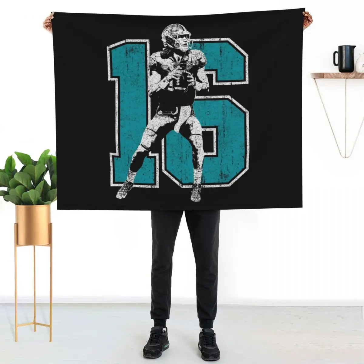 

Trevor Lawrence Throw Blanket Soft Home Decor Blanket for Couch Bedroom