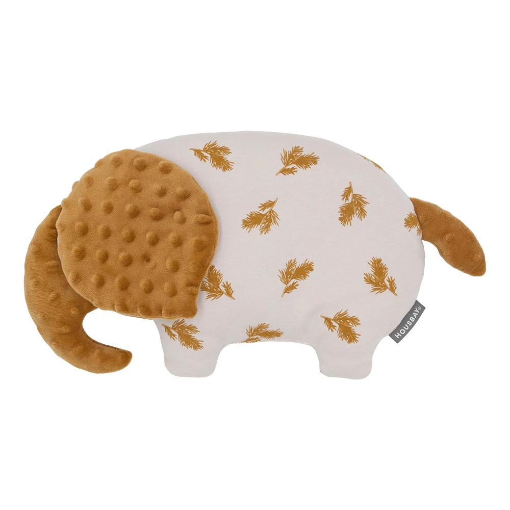 Baby Kissen Elefant Tier Bettwäsche Neugeborenen Kissen Doudou Touch Gefühl Kleinkind Sicherheit Anti-Schreck Kleinkind Zimmer Dekoration